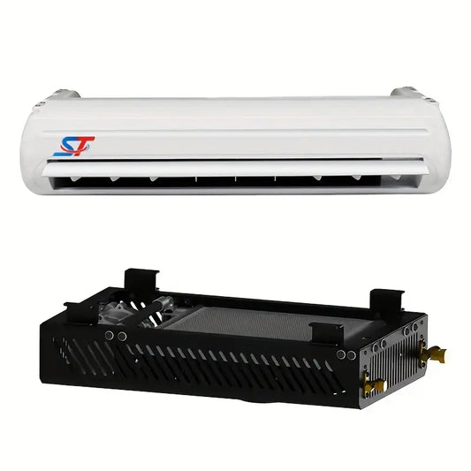 12V/24V Electric Portable Air Conditioner for Trucks, Trailers, RVs, and Vans - Remote Controlled, Fast Cooling, Square Shape, No Fuel Included, Ideal for Large Vehicles and Lighter Cars, Truck AC Unit | Detachable AC Unit | Fast Cooling System,