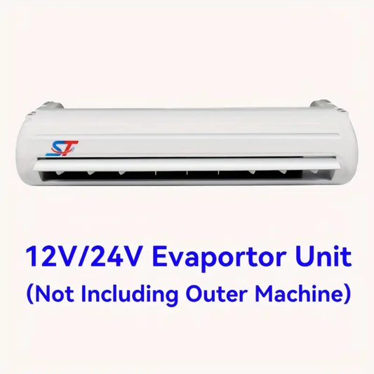 12V/24V Electric Portable Air Conditioner for Trucks, Trailers, RVs, and Vans - Remote Controlled, Fast Cooling, Square Shape, No Fuel Included, Ideal for Large Vehicles and Lighter Cars, Truck AC Unit | Detachable AC Unit | Fast Cooling System,