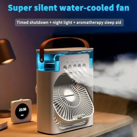Mihraaj | Mini Air Cooling Fan – Portable USB wire electric supply Desk Cooler for Home, Office, Travel